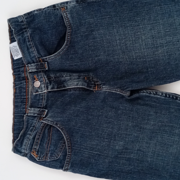 WRANGLER CLASSIC STRAIGHT-LEG JEANS. SIZE 12 & HUSKY. COLOR  BLUE. - Picture 6 of 9